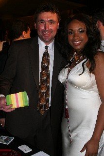 Jennifer Hudson and Norm Levy Jennifer Hudson and Norm Levy