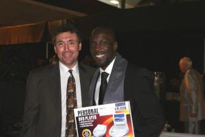 Michael Kenneth Williams and Norm Levy Michael Kenneth Williams and Norm Levy