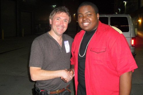 Norm and Sean Kingston (Justin Bieber 3D Concert)